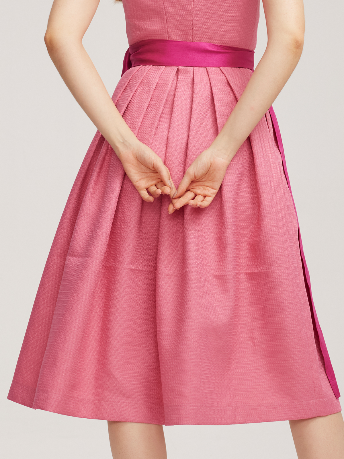 Dirndl Bluse in Pink