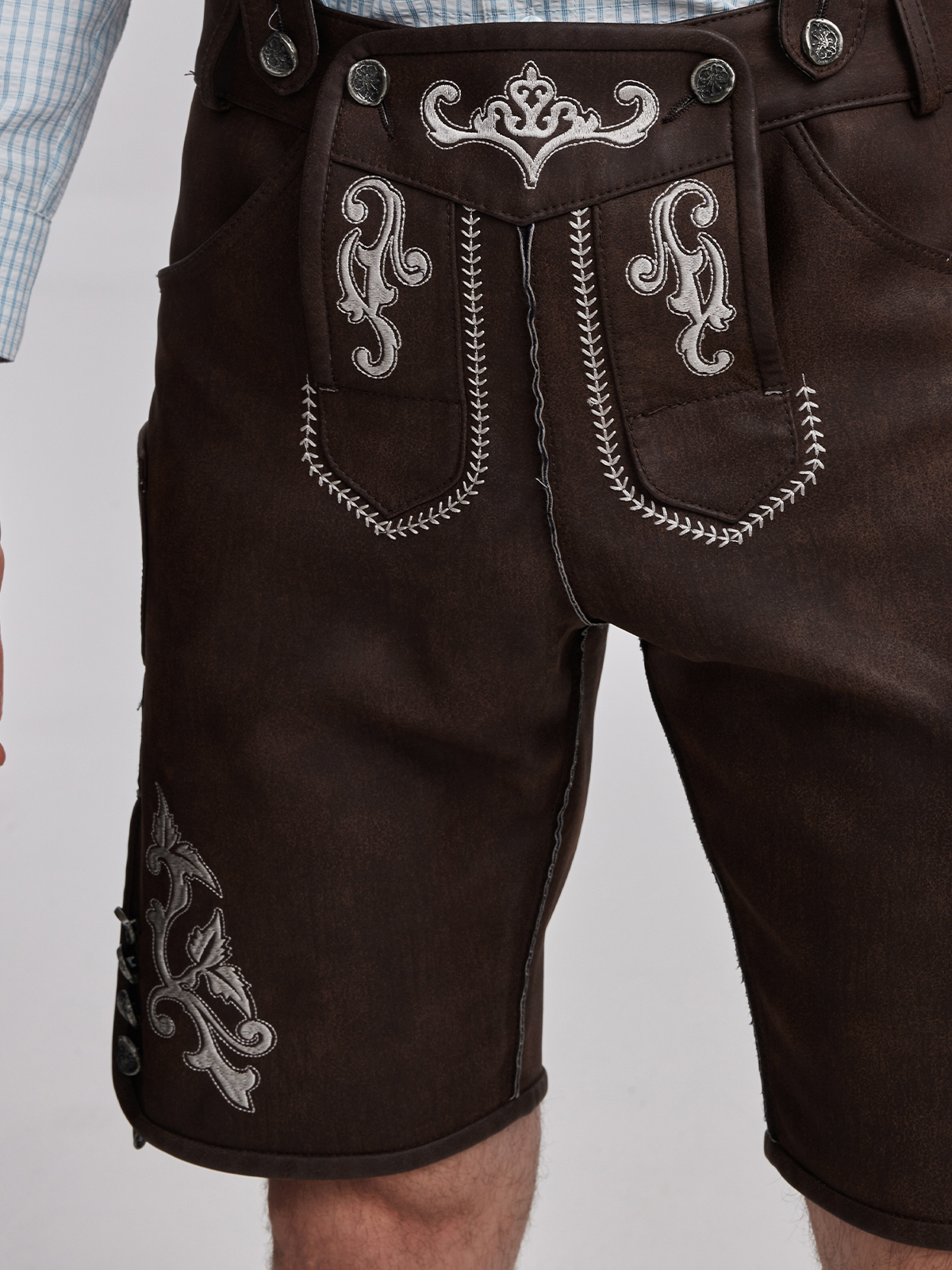 Dirndl Rock in Braun