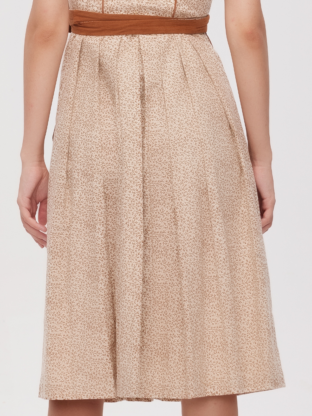 Dirndlbluse Kinder in Braun